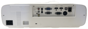 Inputs and Outputs of Eiki EK-120U LCD Projector
